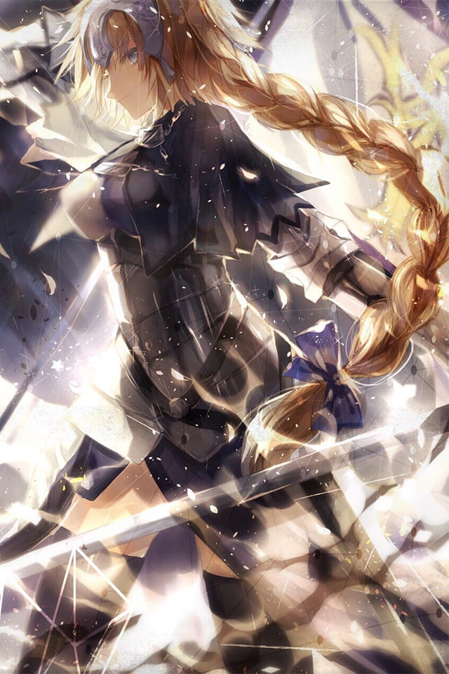 fgo手机壁纸第十一期贞德(1)