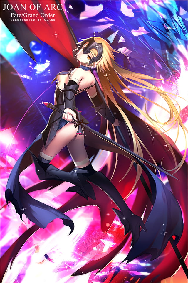 fgo手机壁纸第十一期贞德(1)