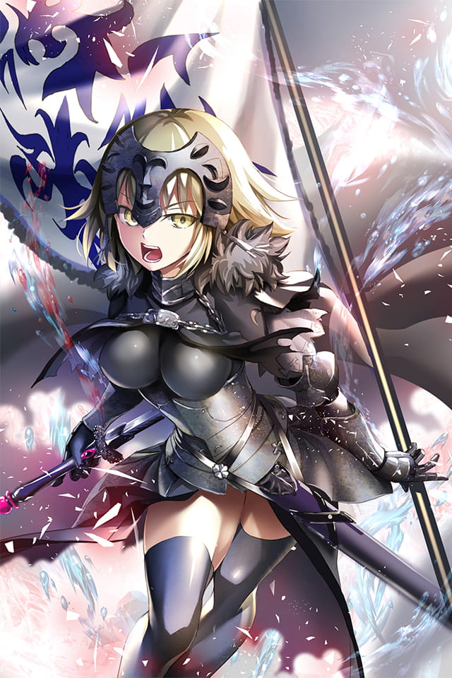 fgo手机壁纸第十二期贞德(1)