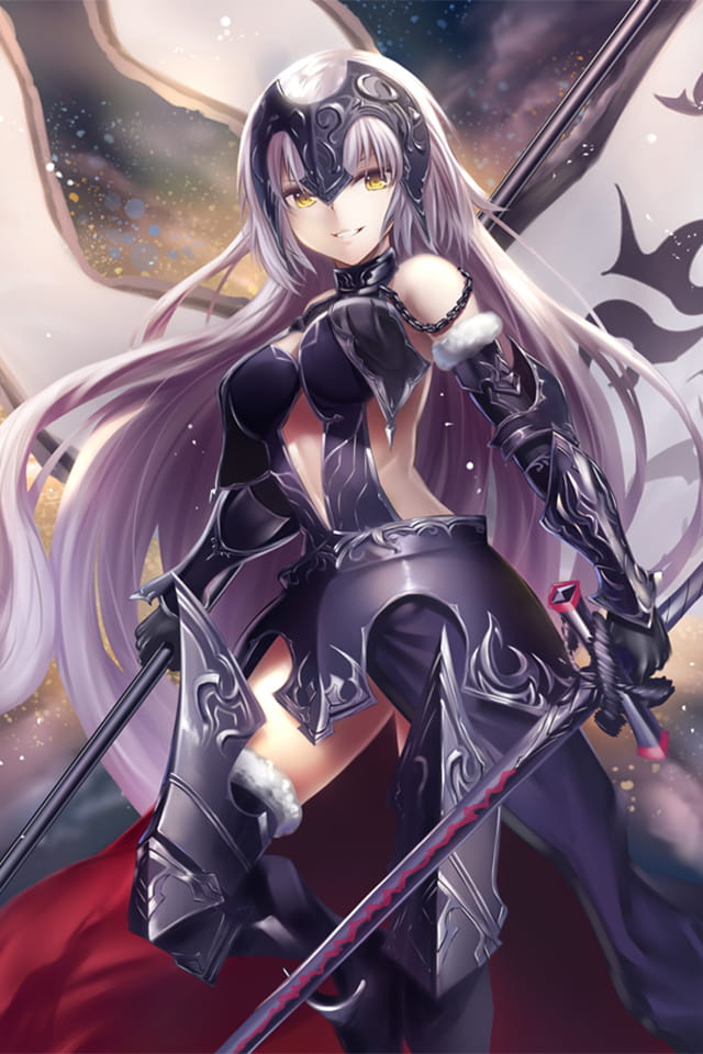 fgo手机壁纸第十二期贞德(1)