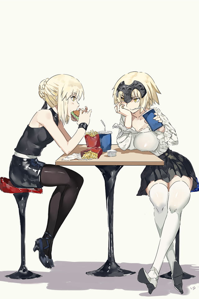 fgo手机壁纸第十二期贞德(1)