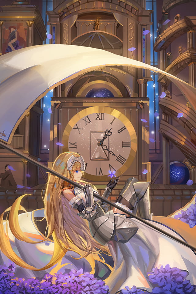 fgo手机壁纸第十二期贞德(1)