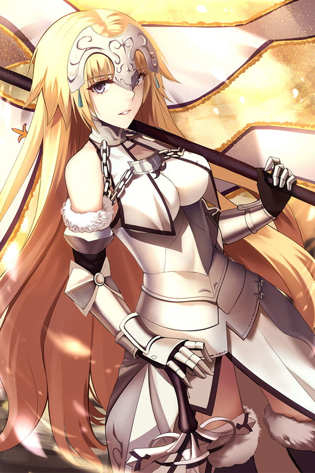 fgo手机壁纸第十二期贞德(1)