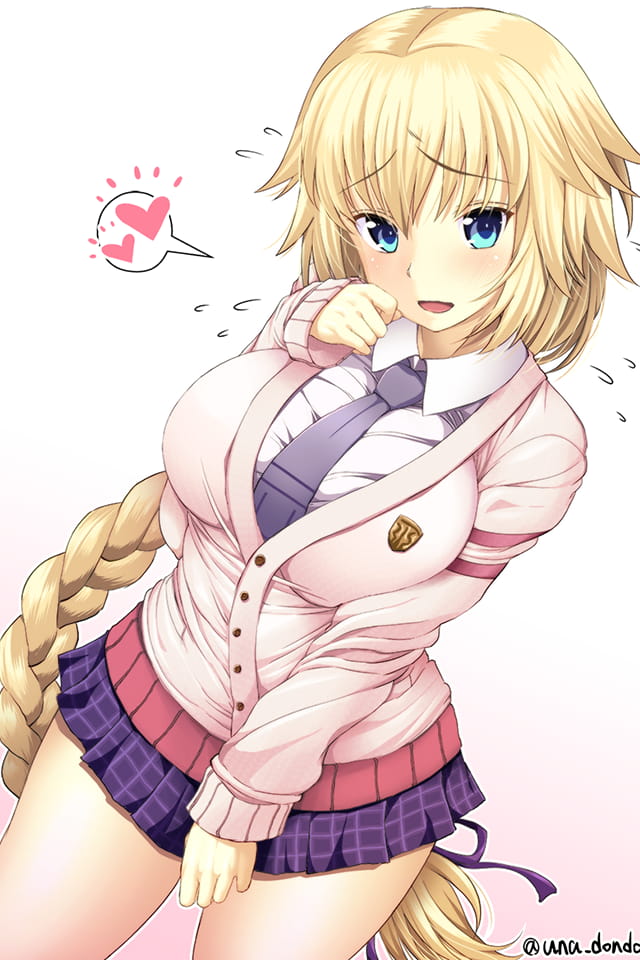 fgo手机壁纸第十三期贞德(1)