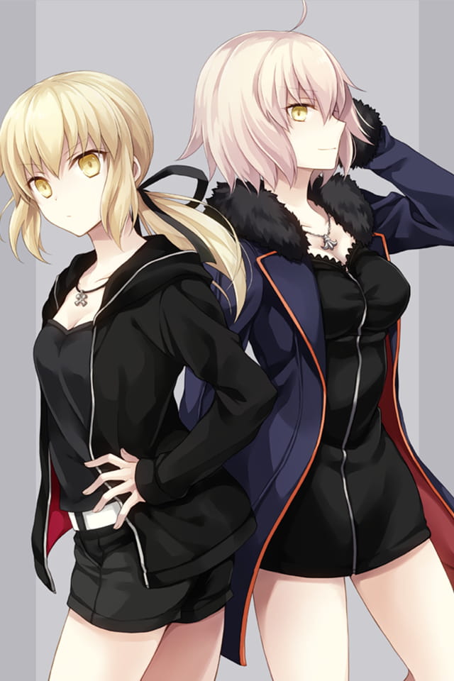 fgo手机壁纸第十三期贞德(1)