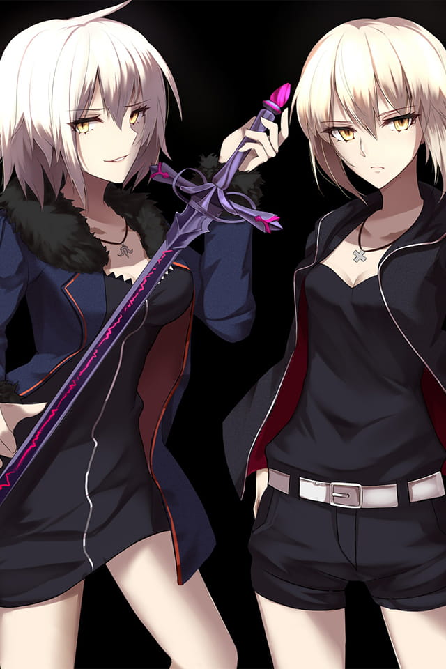 fgo手机壁纸第十三期贞德(1)