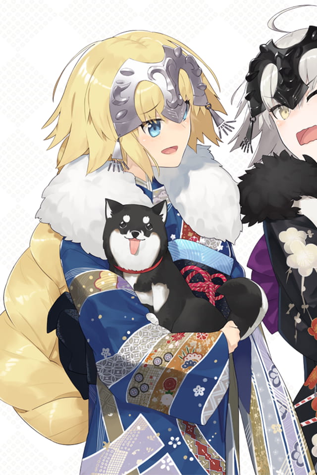 fgo手机壁纸第十四期贞德(1)