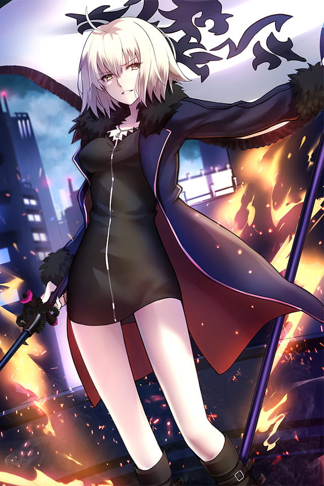 fgo手机壁纸第十四期贞德(1)