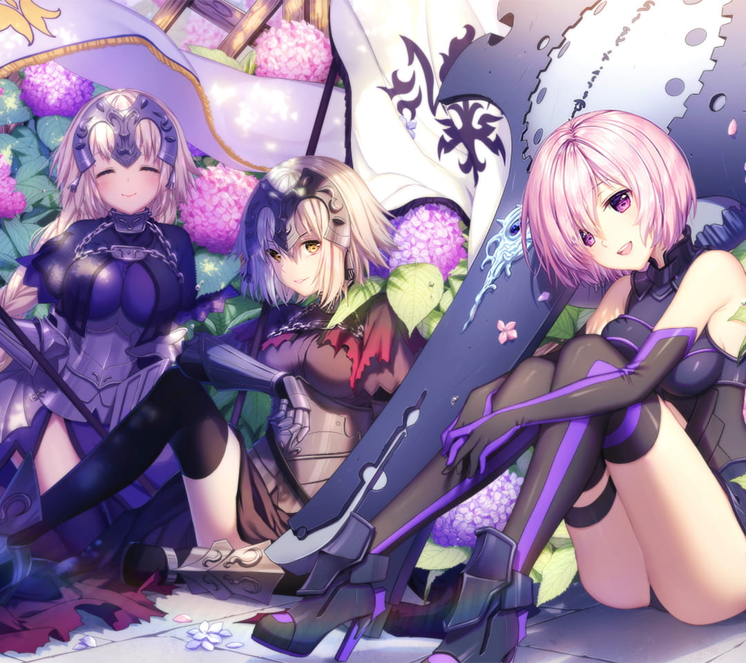 贞德电脑壁纸第四期fgo(1)