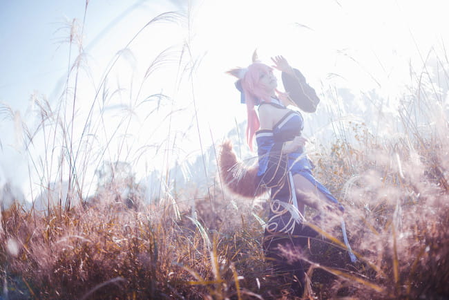 Fate/Extra  fate 玉藻前 cosplay