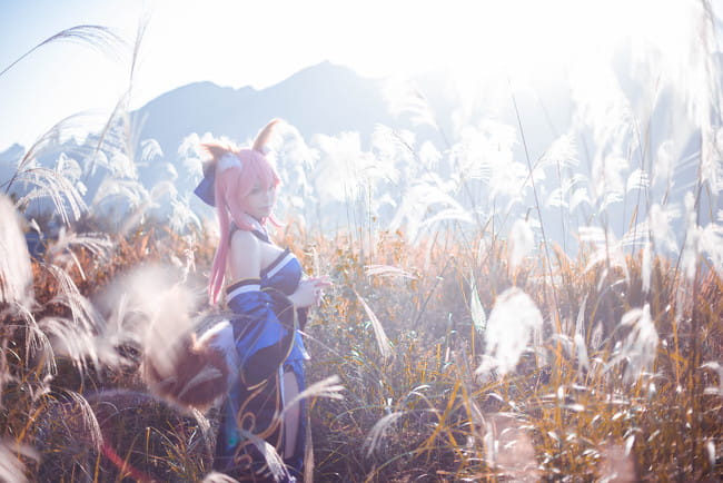 Fate/Extra  fate 玉藻前 cosplay