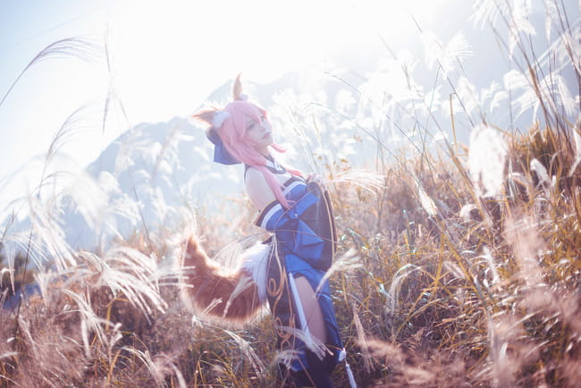 Fate/Extra  fate 玉藻前 cosplay