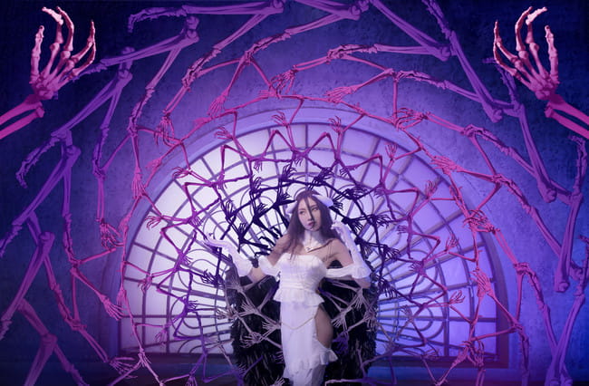 Overlord 骨傲天 不死之王 雅儿贝德 cosplay