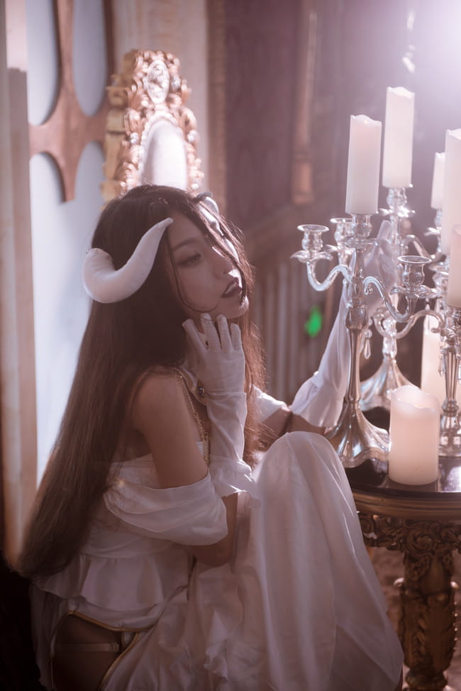 Overlord 骨傲天 不死之王 雅儿贝德 cosplay