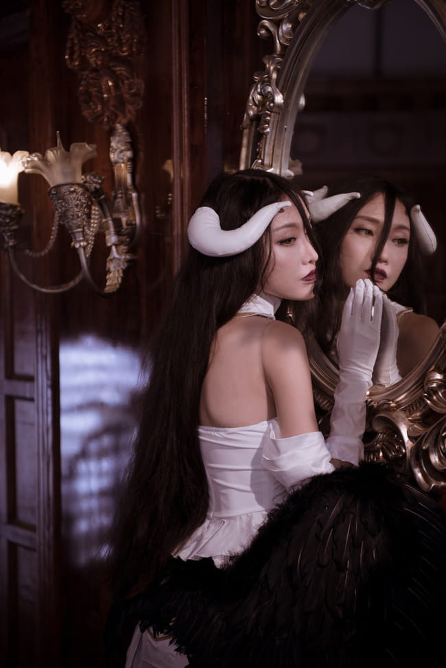 Overlord 骨傲天 不死之王 雅儿贝德 cosplay