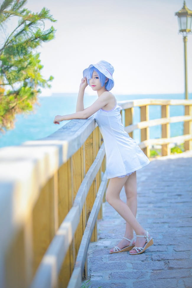 【cos正片】蕾姆水着福利cos