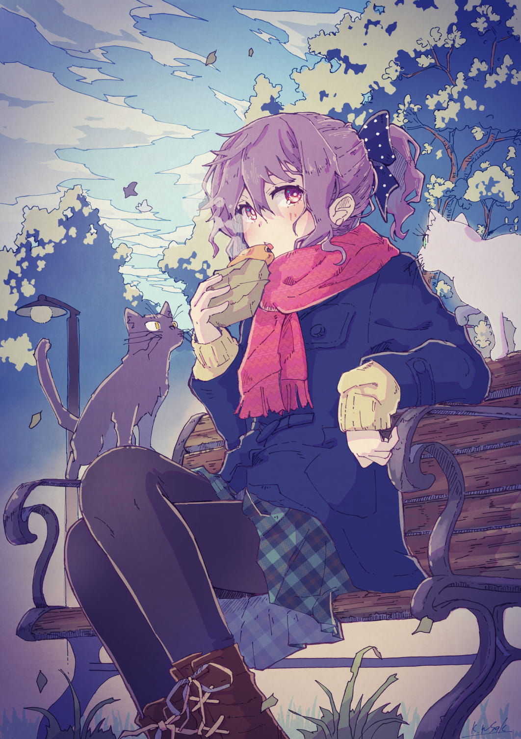 【动漫图片】二次元美女福利手机壁纸(1)