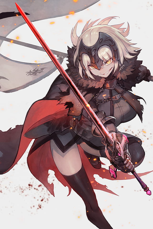 fgo手机壁纸第十五期贞德(1)