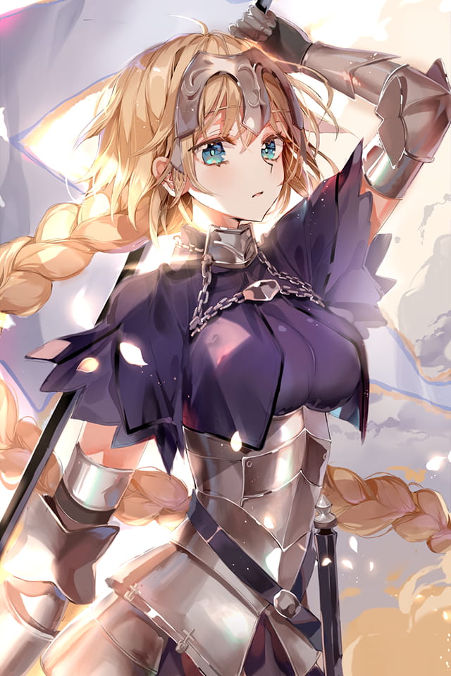 fgo手机壁纸第十五期贞德(1)