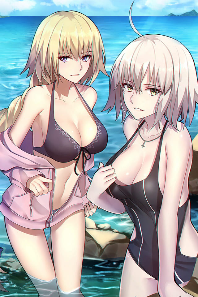 fgo手机壁纸第十五期贞德(1)