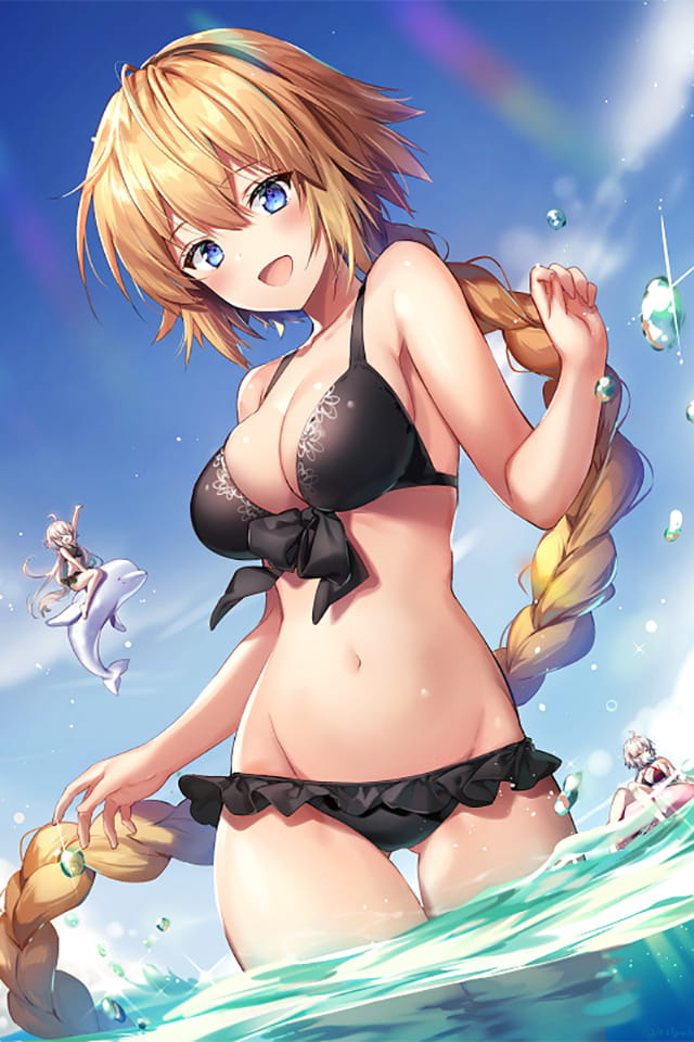 fgo手机壁纸第十六期贞德(1)