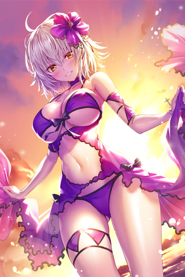 fgo手机壁纸第十七期贞德(1)