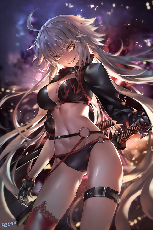 fgo手机壁纸第十七期贞德(1)