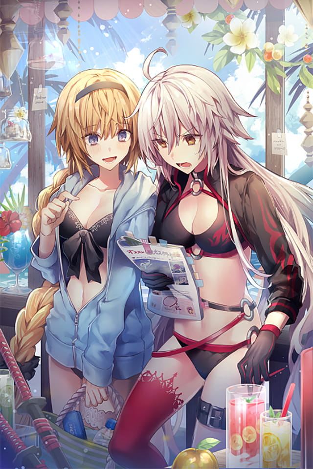 fgo手机壁纸第十七期贞德(1)