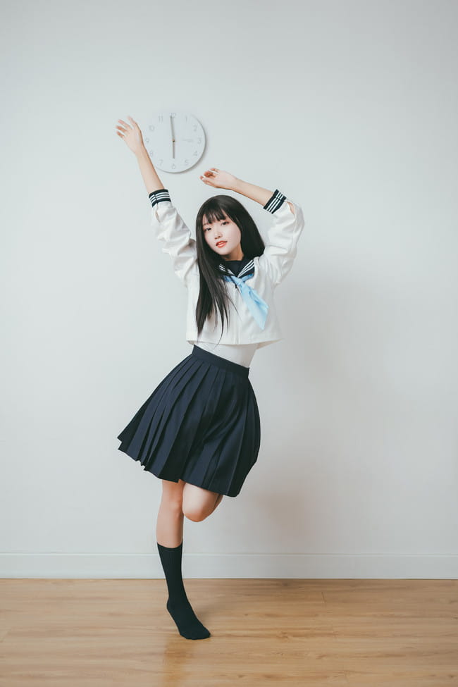 【cos正片】明日酱的水手服