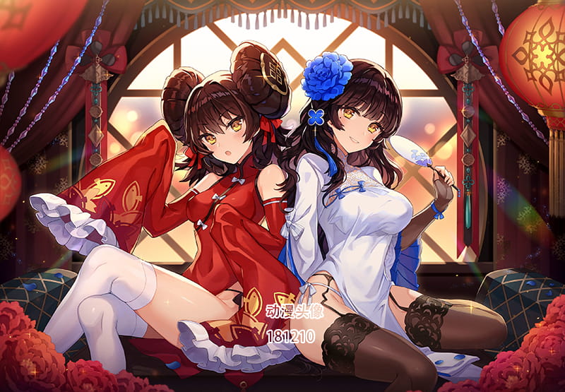 [181210]画风偏右的日更女生头像(1)