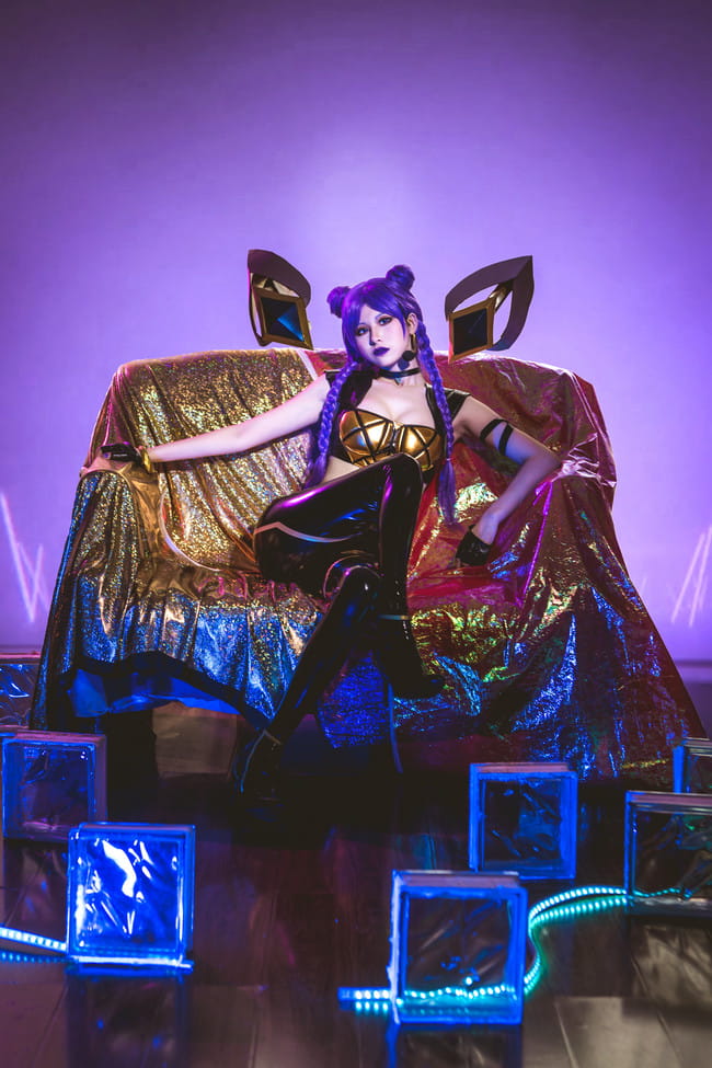 【cos正片】英雄联盟KDA女团 卡莎 coser田璐璐