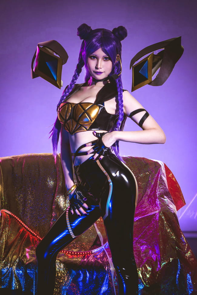 【cos正片】英雄联盟KDA女团 卡莎 coser田璐璐