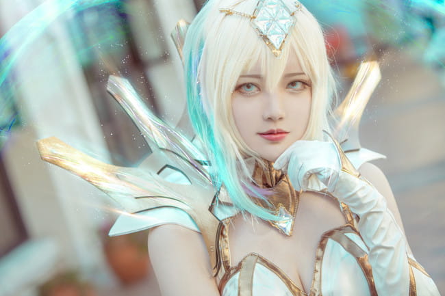 【COS正片】英雄联盟 拉克丝 大元素使 coser逸仔_