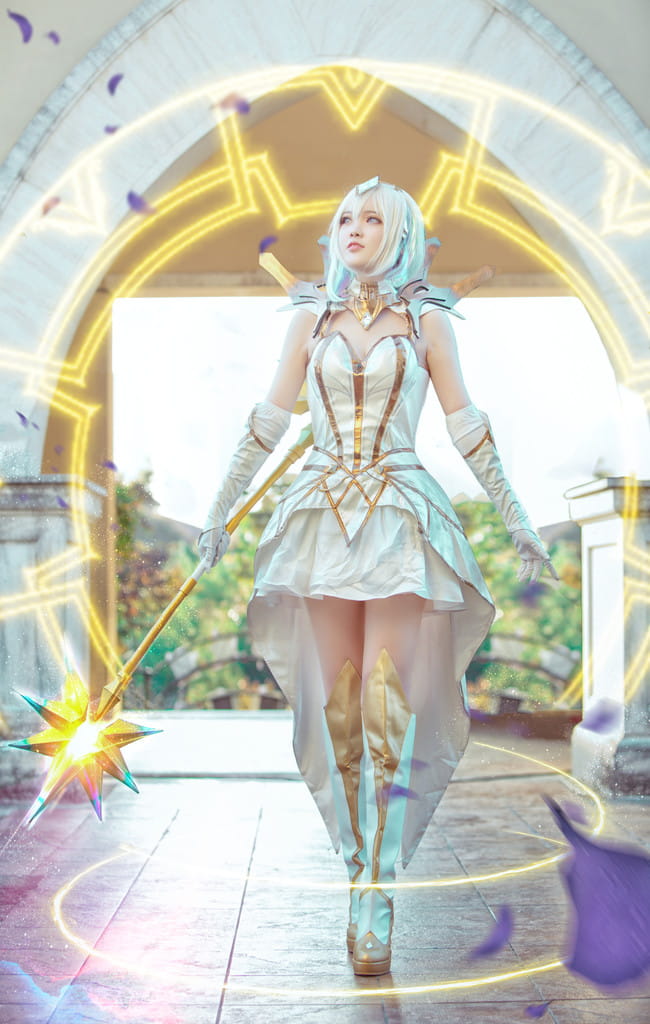 【COS正片】英雄联盟 拉克丝 大元素使 coser逸仔_