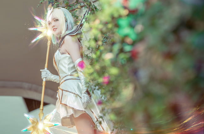 【COS正片】英雄联盟 拉克丝 大元素使 coser逸仔_