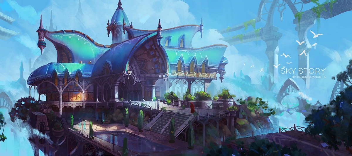 此世间可否如你所愿  二次元场景壁纸(1)