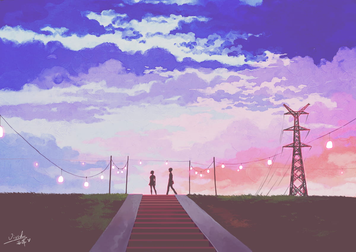 此世间可否如你所愿  二次元场景壁纸(1)