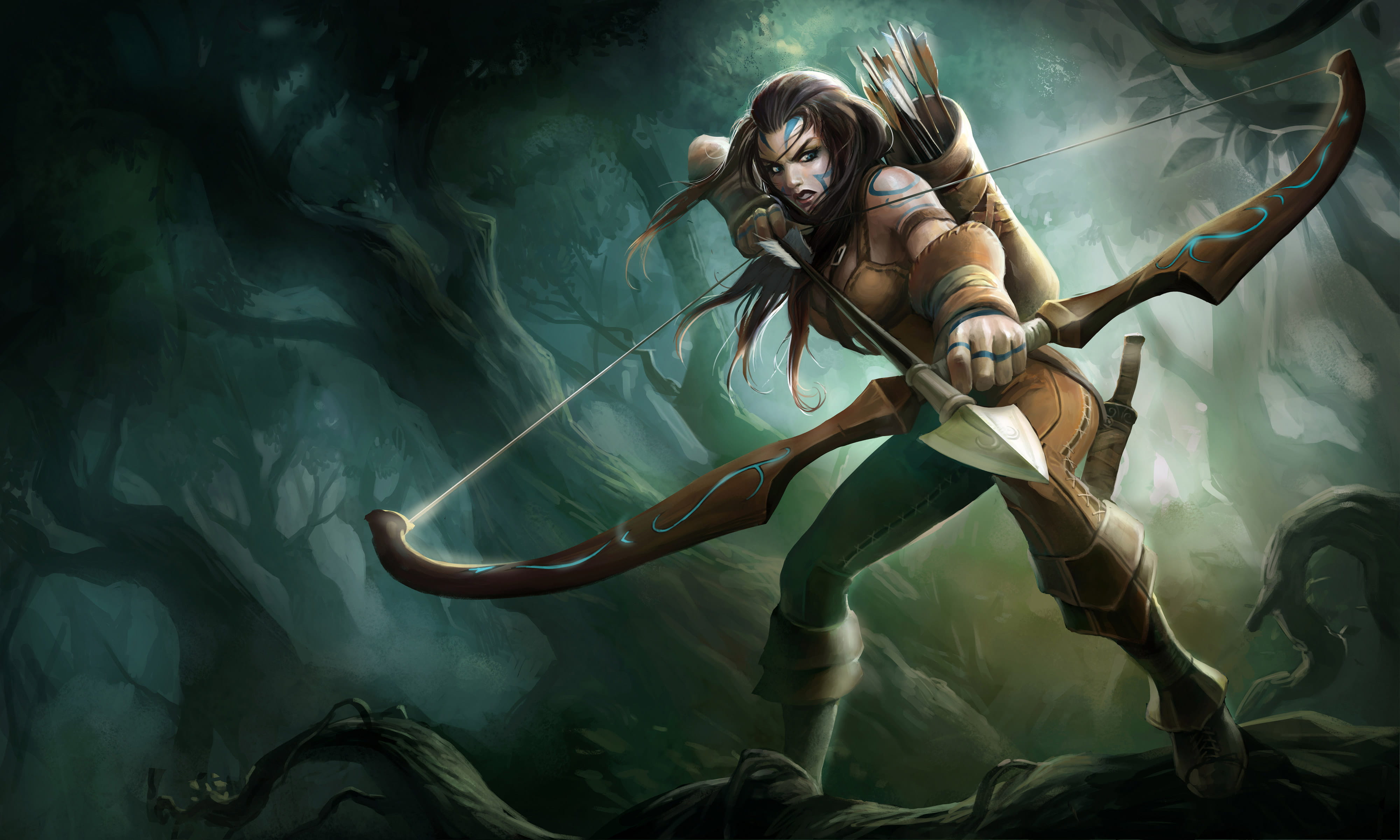 英雄联盟寒冰射手艾希全皮肤高清无水印原画下载(1)