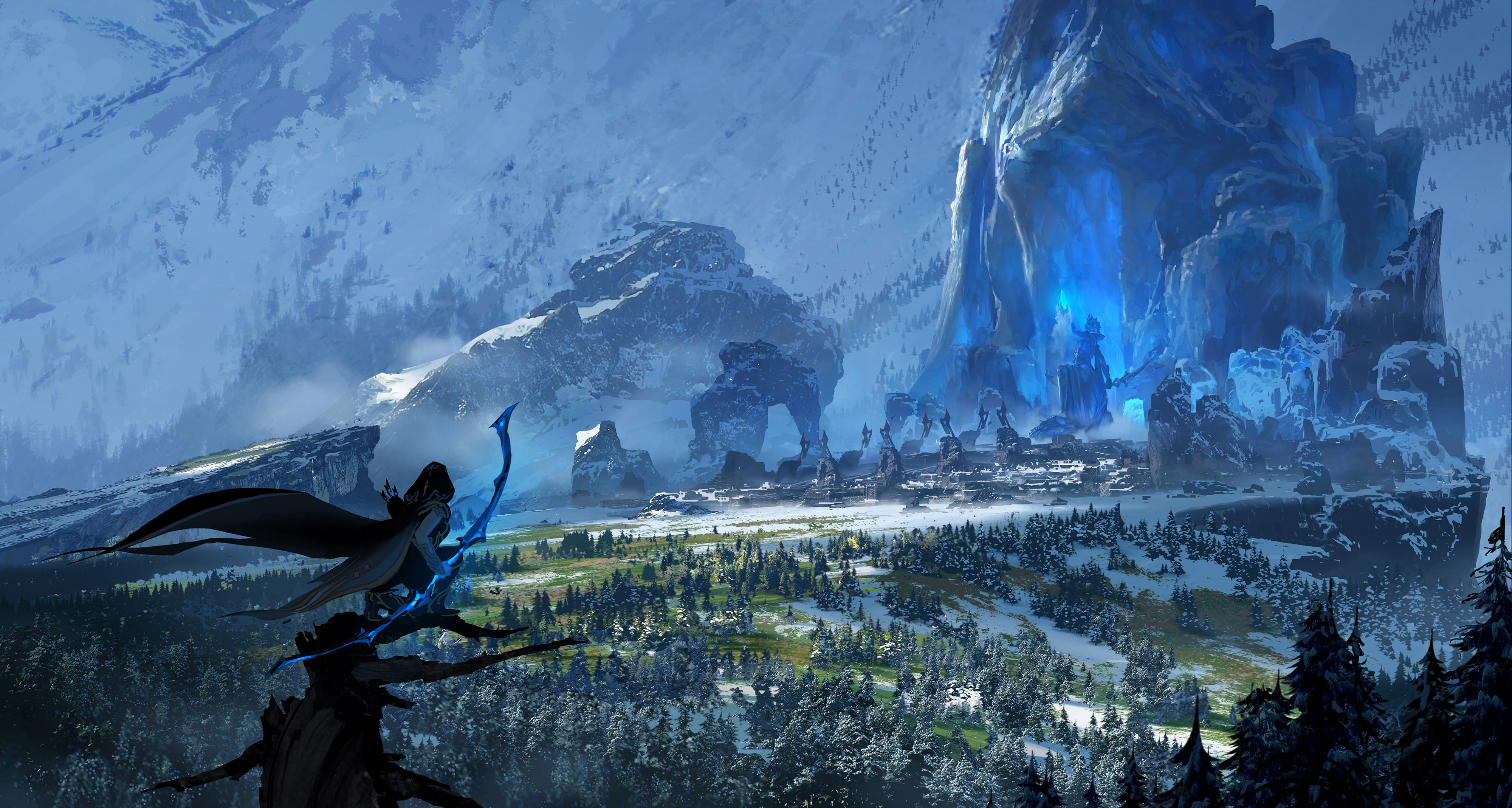 英雄联盟寒冰射手艾希全皮肤高清无水印原画下载(1)