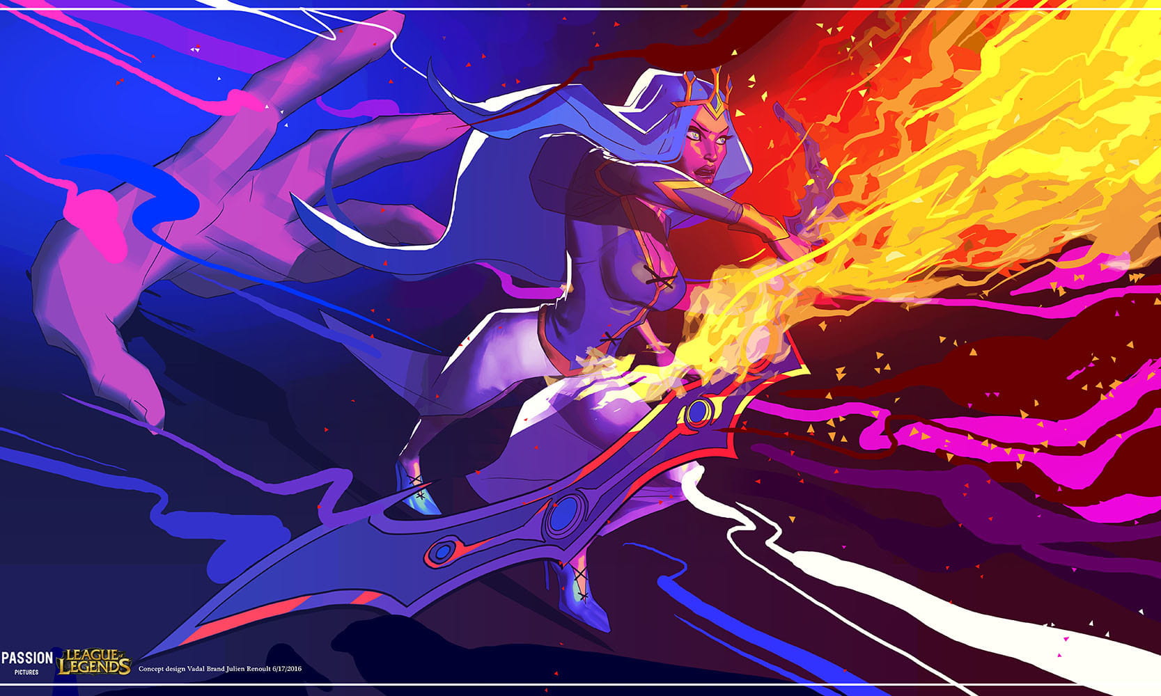 英雄联盟寒冰射手艾希全皮肤高清无水印原画下载(1)