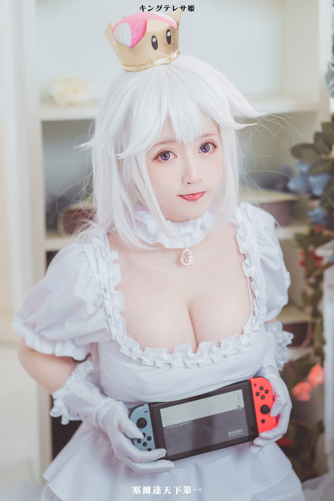 【COS正片】超美的幽灵姬cos  二次元cos