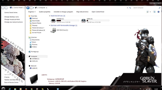 win7电脑主题   哥布林杀手