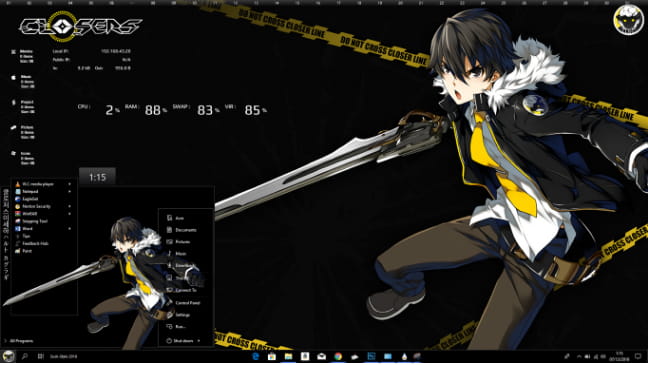 win10电脑主题  封印者 李世赫电脑主题