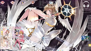 windows7萌化电脑主题 木之本樱