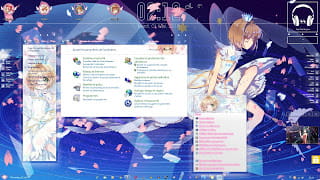 windows7萌化电脑主题 木之本樱