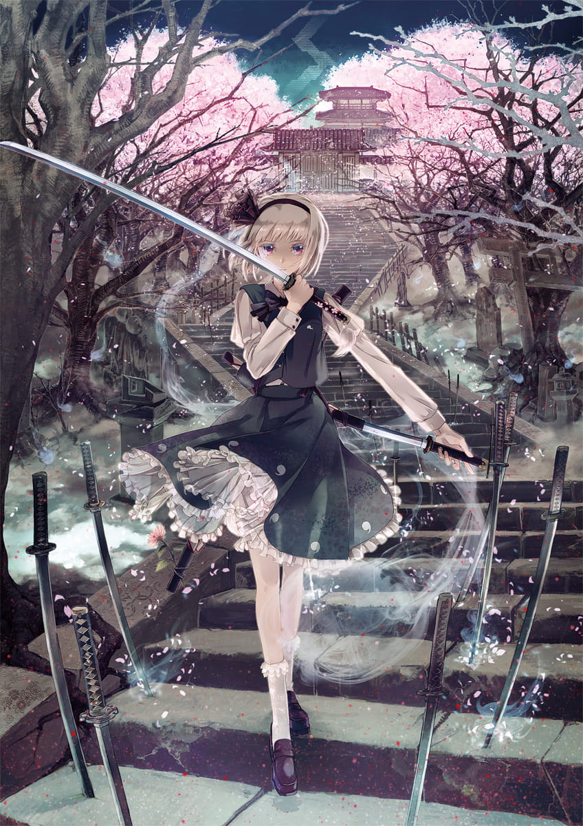 似真似假藏东方，如梦如幻物语乡  东方主题壁纸(1)