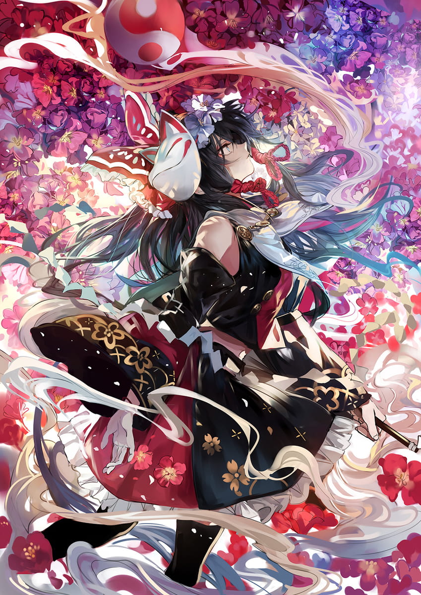 似真似假藏东方，如梦如幻物语乡  东方主题壁纸(1)