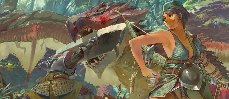 狩猎时间到了  怪物猎人电脑壁纸(1)