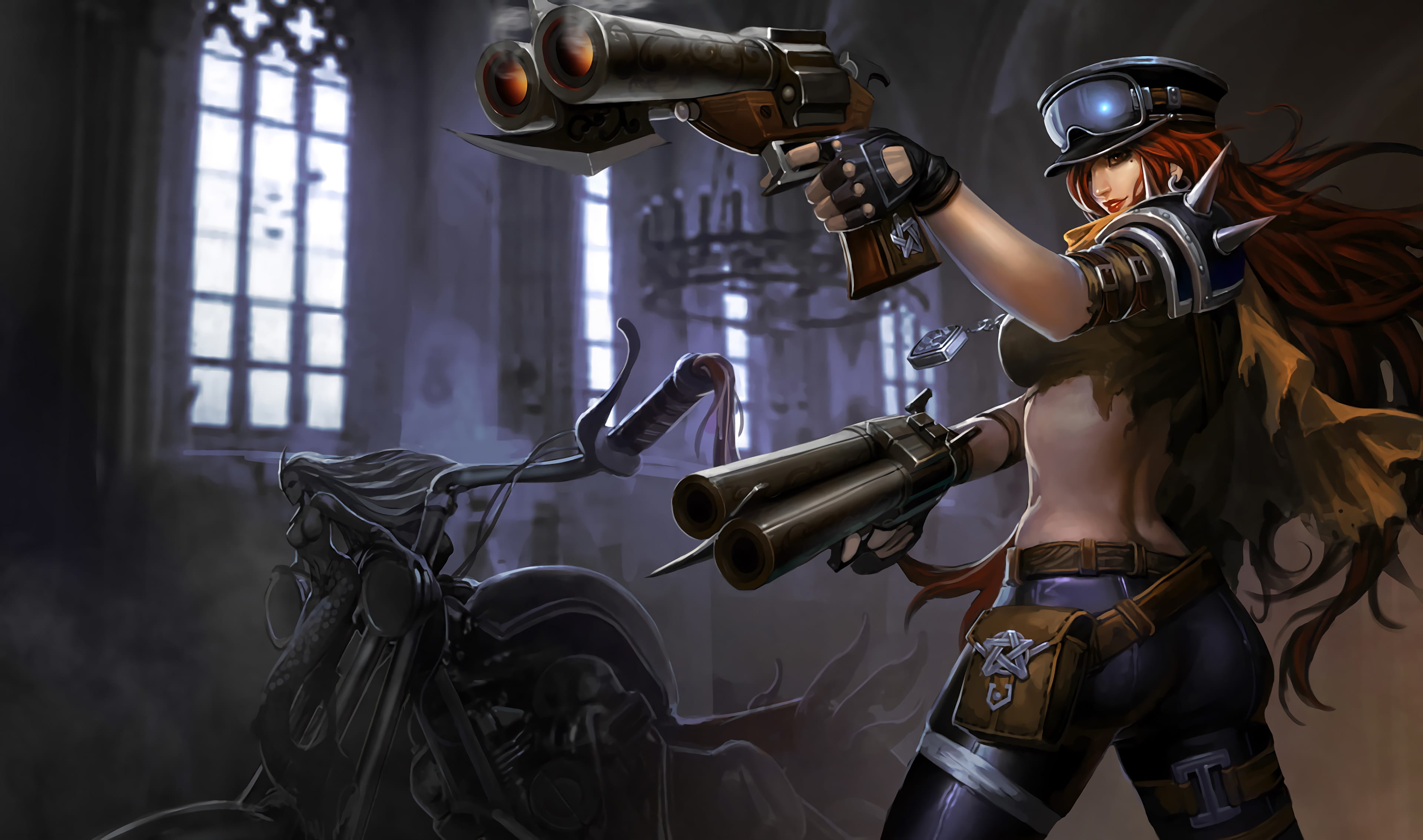 英雄联盟赏金猎人厄运小姐全皮肤高清无水印原画下载(1)