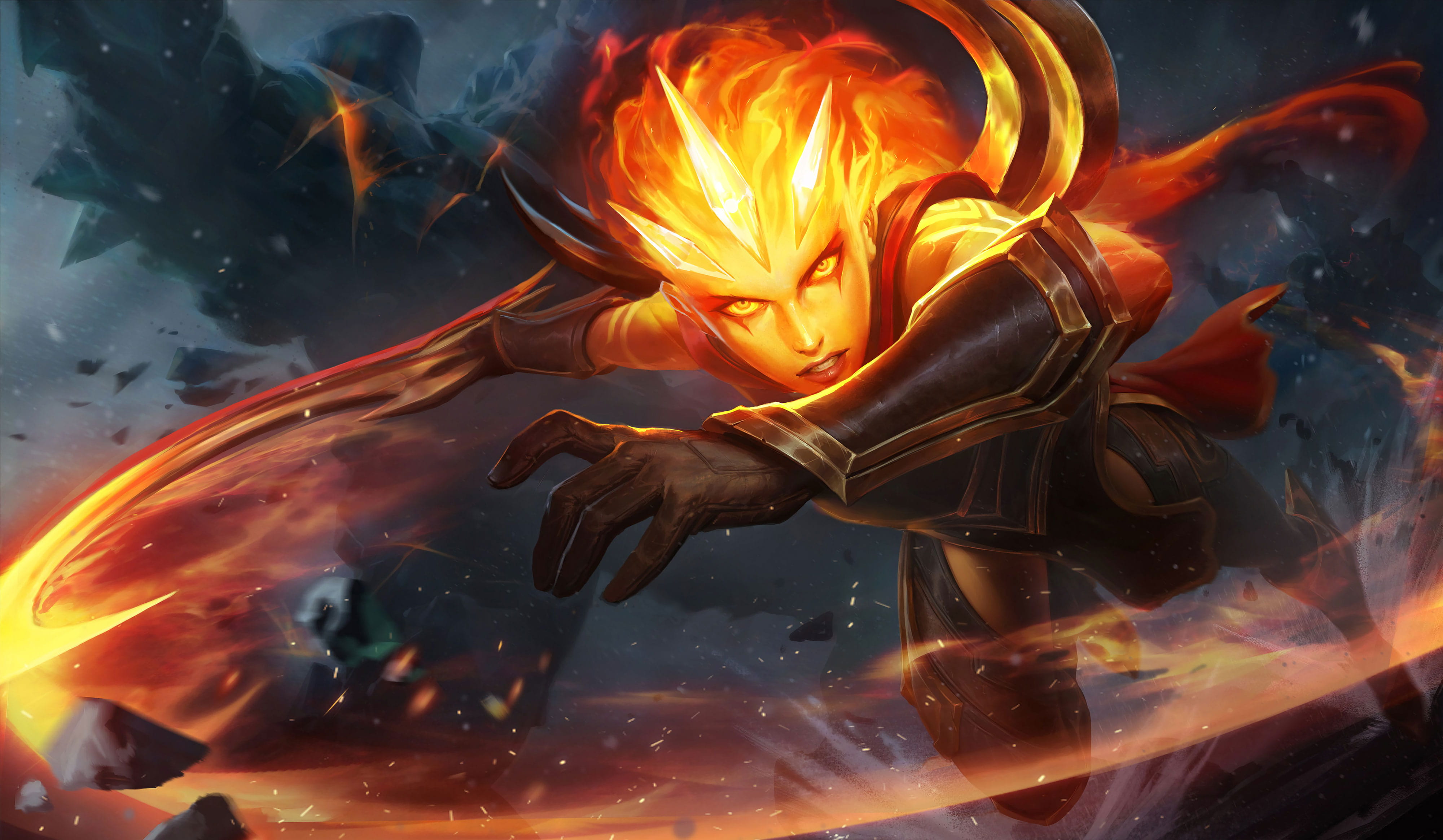 英雄联盟lol皎月女神戴安娜全皮肤高清无水印原画下载